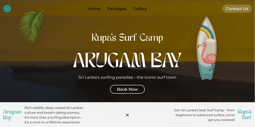 Rupa's Surf Camp